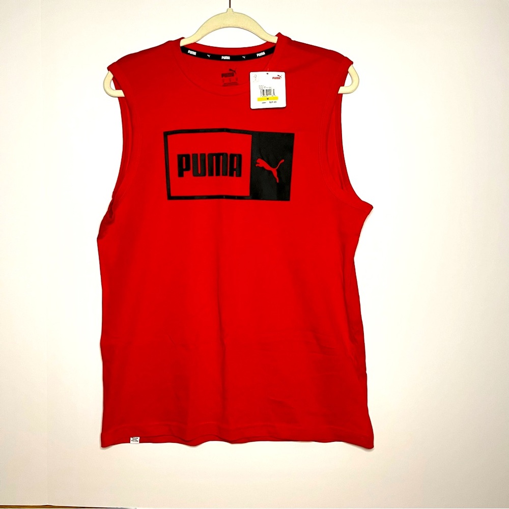 Men’s Puma Red Tank Top